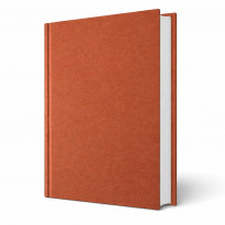 Copertina tesi rigida Athena Rame metallizzata effetto tessuto