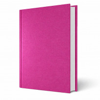 Copertina tesi rigida Athena Malva effetto tessuto