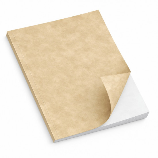 Copertine stese in cartoncino Favini Laguna Marrone pergamenato marrone chiaro nocciola 180 g
