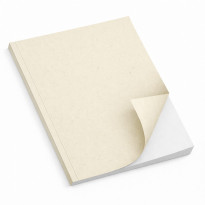 Copertine stese in cartoncino Fedrigoni Woodstock Betulla avorio naturale puntinato 260 g