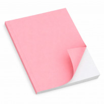Copertine stese in cartoncino Fedrigoni Woodstock Rosa baby delicato e naturale 260 g