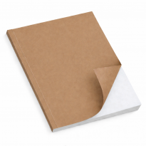 Copertine stese in cartoncino Fedrigoni Woodstock Noce marrone naturale chiaro avana 260 g