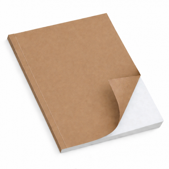 Copertine stese in cartoncino Fedrigoni Woodstock Noce marrone naturale chiaro avana 260 g