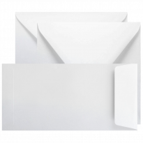 Buste in carta Fedrigoni Splendorgel Extra White