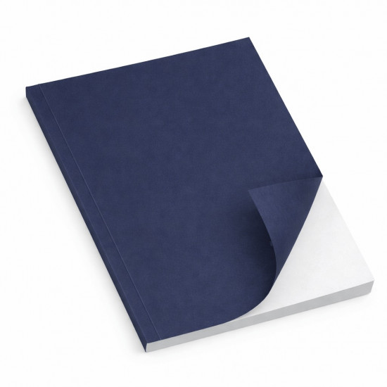 Copertine morbide Terra Cobalt in cartoncino Fedrigoni Materica blu minerale