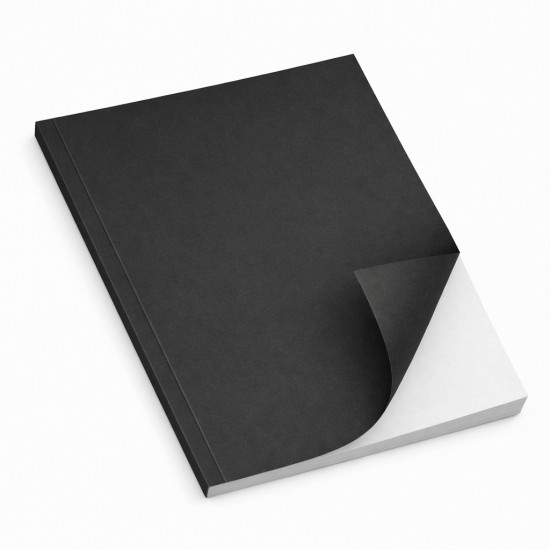 Copertine morbide Terra Ardesia in cartoncino Fedrigoni Materica grigio antracite