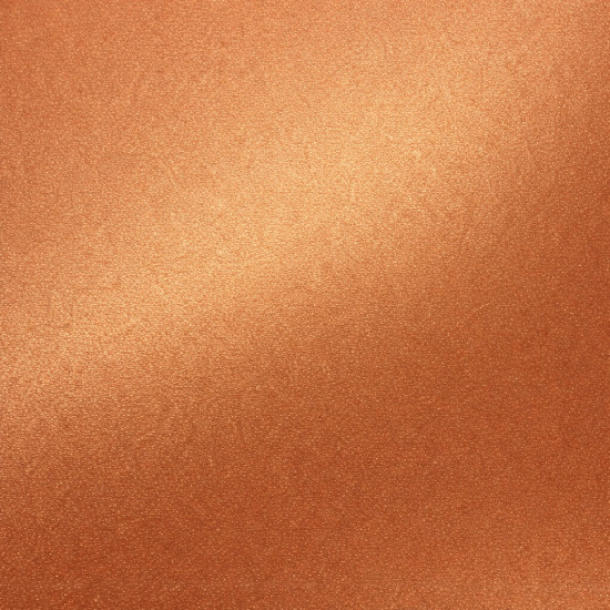 Carta Stardream Copper Cordenons – dettaglio della superficie perlata rame con riflessi caldi e luminosità metallizzata