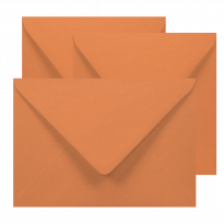 Buste in carta Favini Burano Arancio Tropico