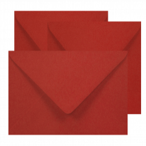 Buste in carta Favini Burano Rosso Scarlatto