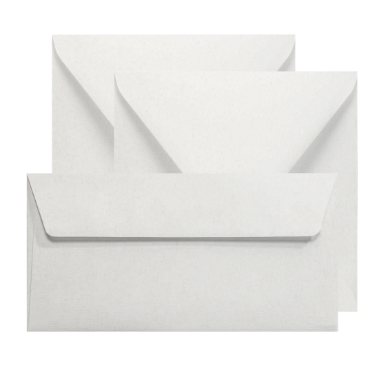 Buste in carta Fedrigoni Sirio Pearl Polar Dawn
