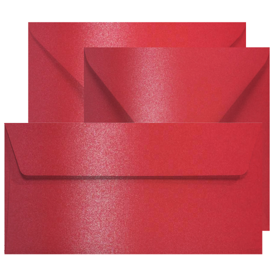 Buste in carta Favini Majestic Emperor Red