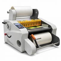 Plastificatrice a bobina DIGILAM 350 B vista frontale