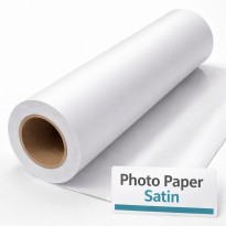 Rotolo di carta fotografica satinata per plotter Photo Paper Satin