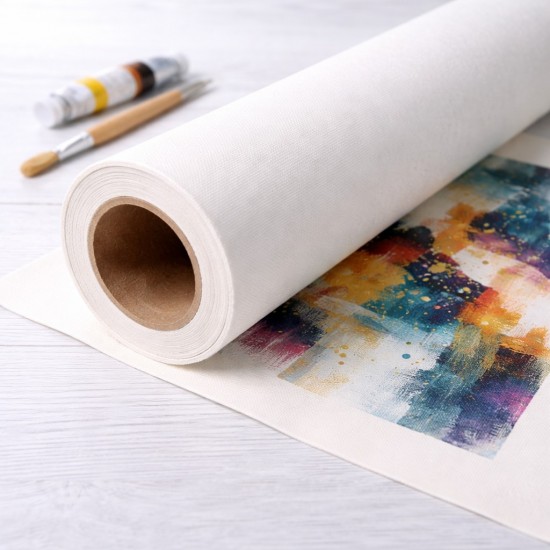 tela canvas da vinci per plotter 340 g cotone