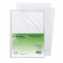 Buste a L Top - liscio - 22 x 30 cm - trasparente - Starline - conf. 50 pezzi