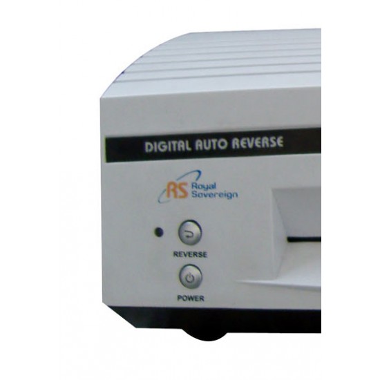 Comandi accensione e reverse della plastificatrice Royal Sovereign APL-330U