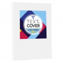 Copertine in cartoncino Clairefontaine Linen bianco A4 270 g per rilegature