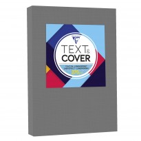 Copertine in cartoncino Clairefontaine Linen grigio A4 270 g per rilegature