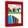 Copertine in cartoncino Linen rosso scuro A4 250 g per rilegature