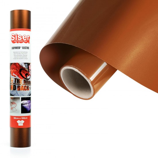 Siser PS Film EasyWeed Electric Rame E0047 vinile termoadesivo perlescente