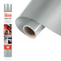 Siser PS Film EasyWeed Electric Argento E0021 vinile termoadesivo perlescente