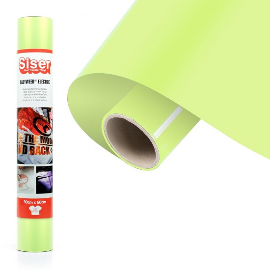 Siser PS Film EasyWeed Electric Lime E0030 vinile termoadesivo perlescente