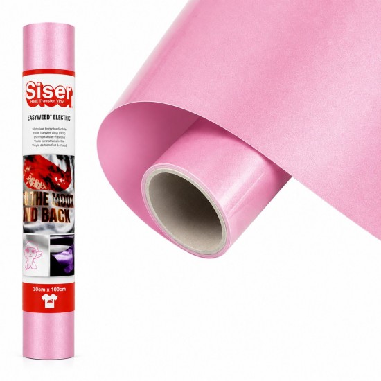 Siser PS Film EasyWeed Electric Rosa E0031 vinile termoadesivo perlescente