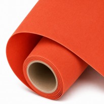 Siser Stripflock Pro Arancio S0006 vinile termoadesivo floccato effetto velluto