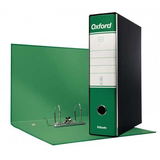REGISTRATORE OXFORD Protocollo Verde cm. 8
