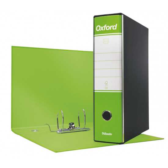 Raccoglitore Oxford G85 390785050 Verde Lime