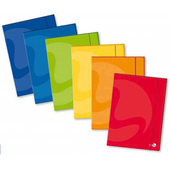 Cartelline 3 lembi con elastico - BM D1 Color