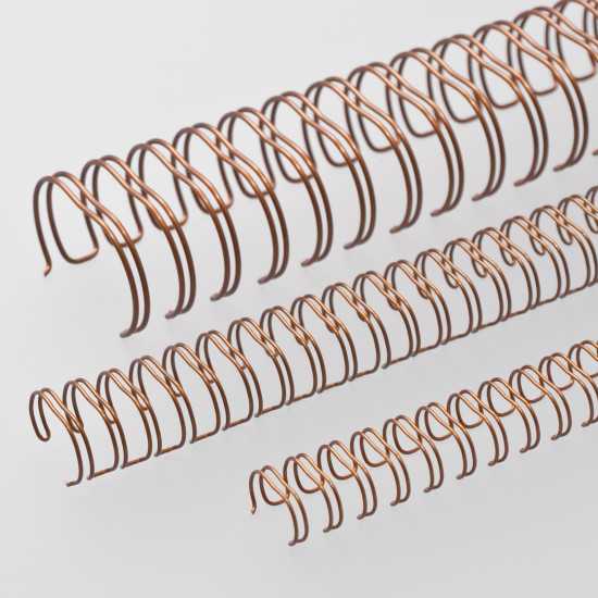 Spirali metalliche Renz A4 34 anelli passo 3:1 - colore Bronzo
