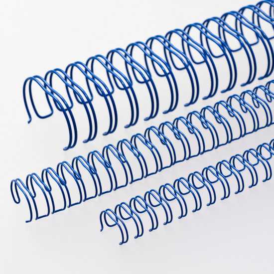 Spirali metalliche Renz A4 34 anelli passo 3:1 - colore Blu