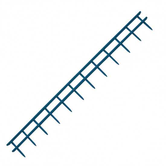 Pettini Velobind a 12 punte Blu