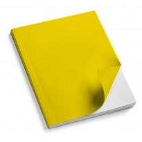 Copertine stese in cartoncino - Arcobaleno Giallo