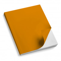 Copertine stese in cartoncino - Arcobaleno Arancio