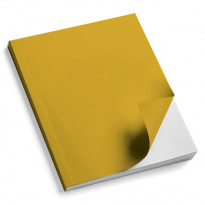 Copertine stese in cartoncino - Arcobaleno Giallo Oro