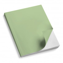 Copertine stese in cartoncino - Arcobaleno Verde Chiaro