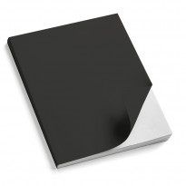 Copertine stese in cartoncino - Arcobaleno nero