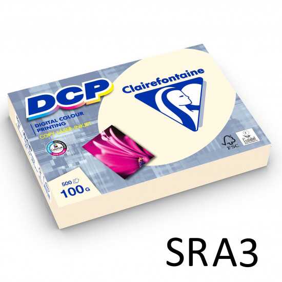 Carta Clairefontaine DCP Ivoire SRA3 per impaginazioni e stampa professionale