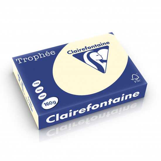 Clairfontaine Trophée Ivoire - Formato A4 - Avorio