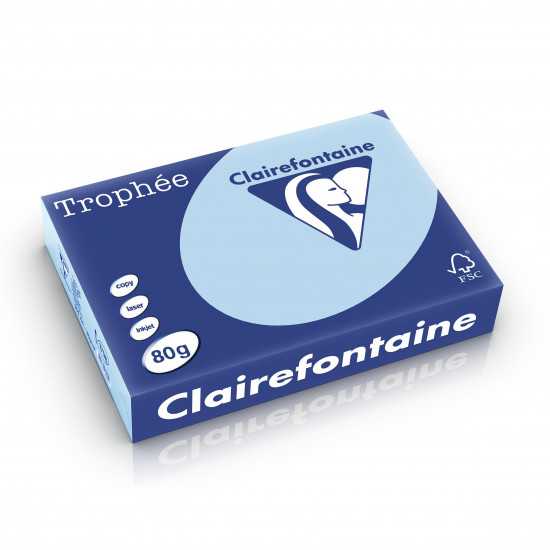 Risma A4 carta Clairefontaine Trophée Azzurro 80 g/m²
1798