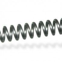 Spirali Coil passo 4:1 - colore silver