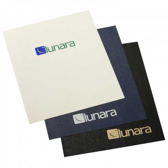 Scritte applicate con foil oro e argento