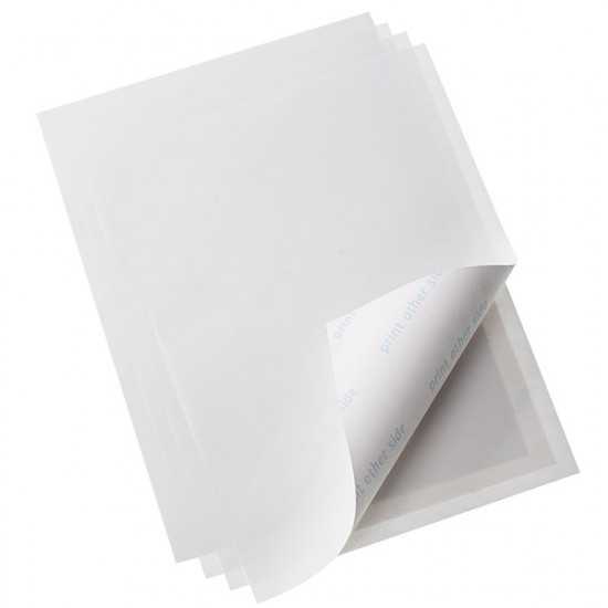 Carta transfer TESI A4 per termopressa – confezione da 100 fogli