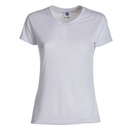 T-Shirt in poliestere - modello donna