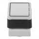 Timbro Brother 40x40 mm nero preinchiostrato vista frontale
