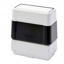 Timbro Brother 18x50 mm nero con impugnatura, formato per intestazioni aziendali