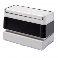 Timbro Brother 40x90 mm nero con impugnatura, formato extra large per timbri aziendali completi