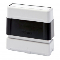 Timbro Brother 10x60 mm nero con impugnatura, formato a barra per diciture e marcature